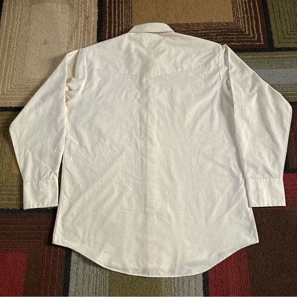 Vintage Ely Cattleman Pearl Snap Shirt Long Sleeve Men's Sz 16.5 34/ L - Picture 3 of 7